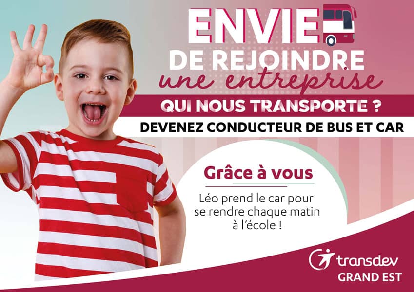 Devenir conducteur de bus ou de car ? Candidatez chez Transdev !